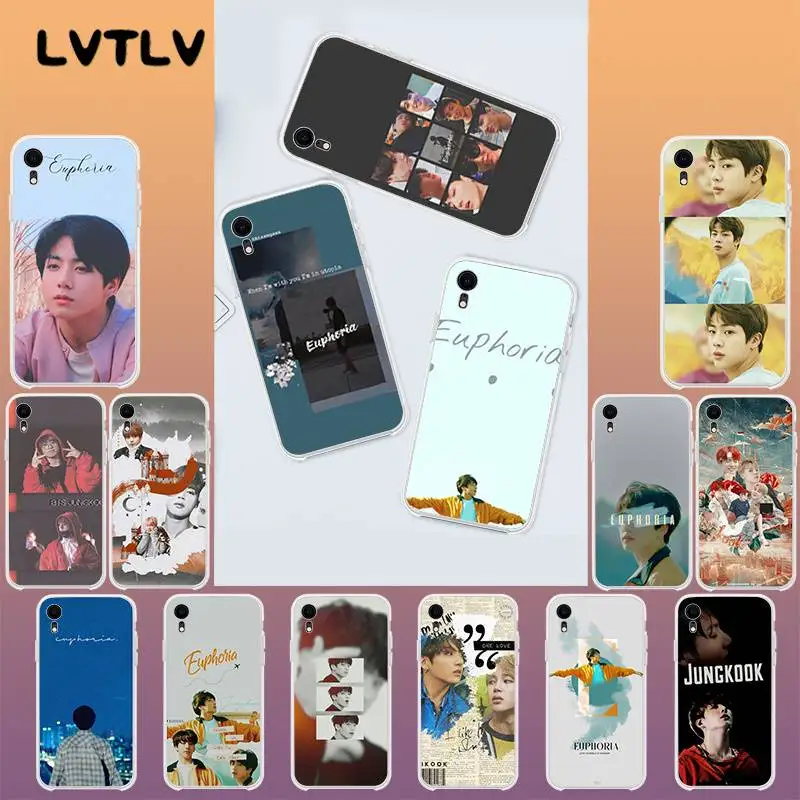 LVTLV euphoria jungkook эстетический роскошный уникальный дизайн чехол для телефона iPhone 11