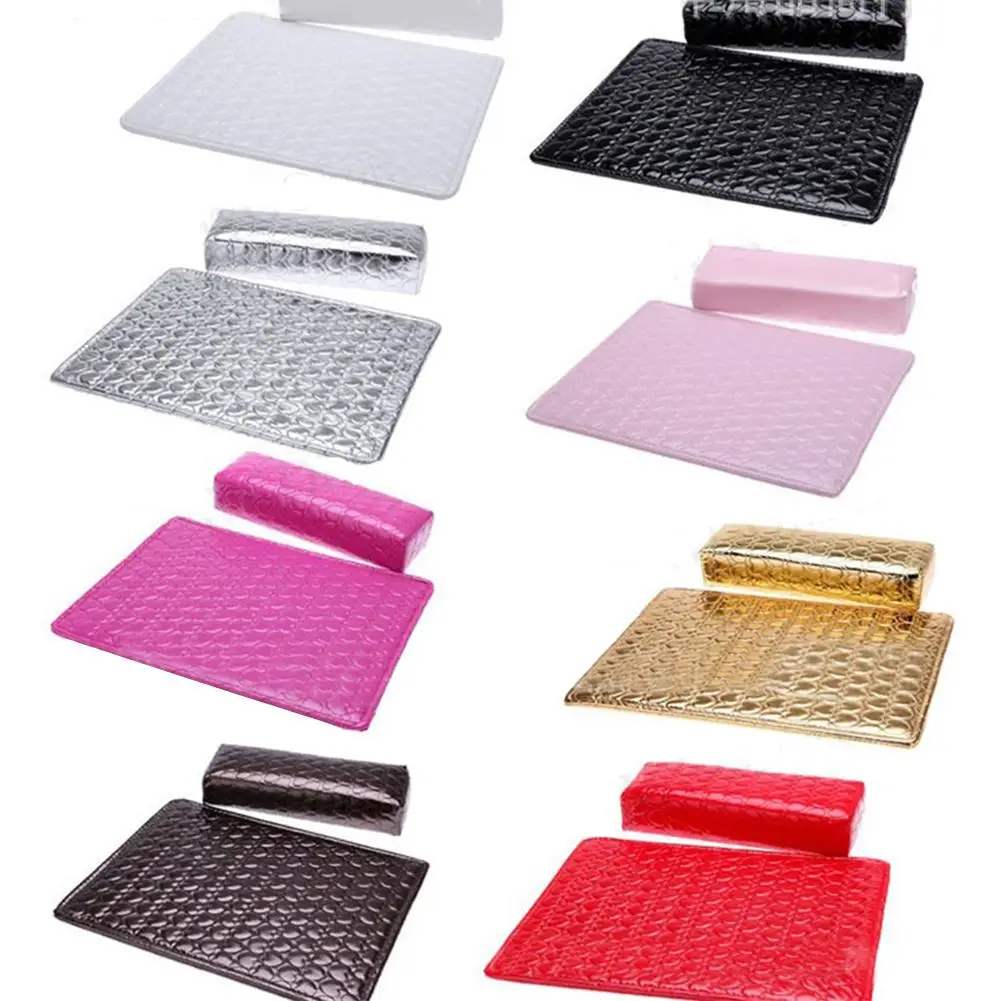 2 шт./компл. мягкие прямоугольные подставки для рук Подушка УФ Гель лак ногтей