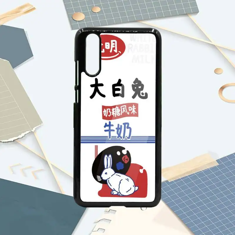 

Japanese Korean Milk tea Packing box Phone Case PC For Samsung galaxy S note 8 9 20 10 e lite2019 plus pro ultra