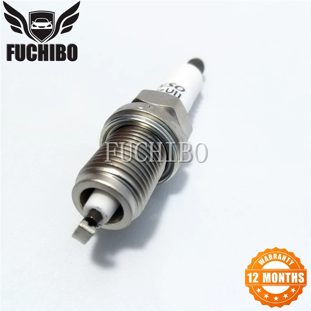 FUCHIBO 90919-01164 Spark Plugs 4PCS For Toyota YARIS VIOS CELICA COROLLA AVENSIS RAV4 CROWN PRADO TACOMA 4RUNNER K16RU11 | Автомобили и