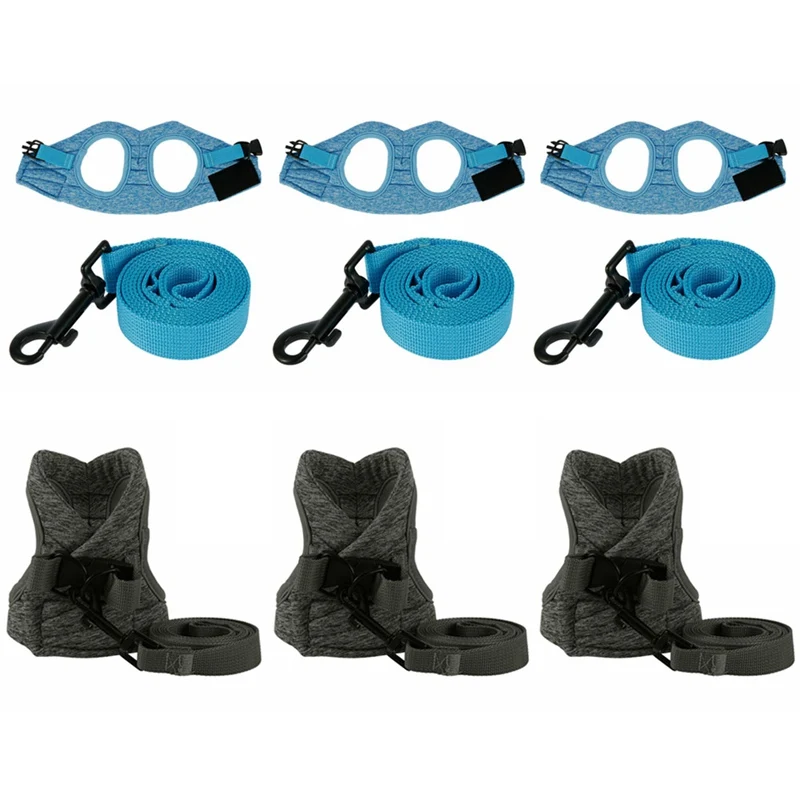 

Cat Harness And Leash Set Ultra-Light Kitten Collar Soft And Comfortable Cat Walking Jacket Running Cushioning Escape Proof