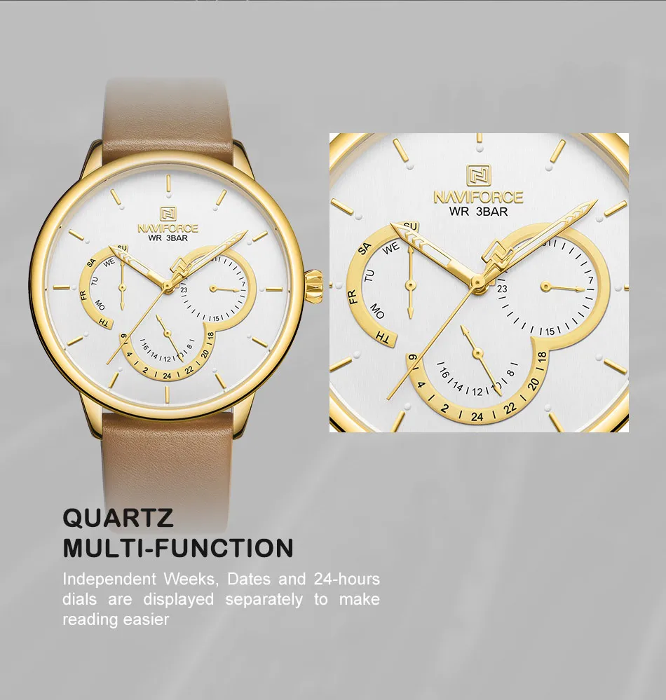 Часы мужские кварцевые в стиле милитари с кожаным ремешком | Наручные часы