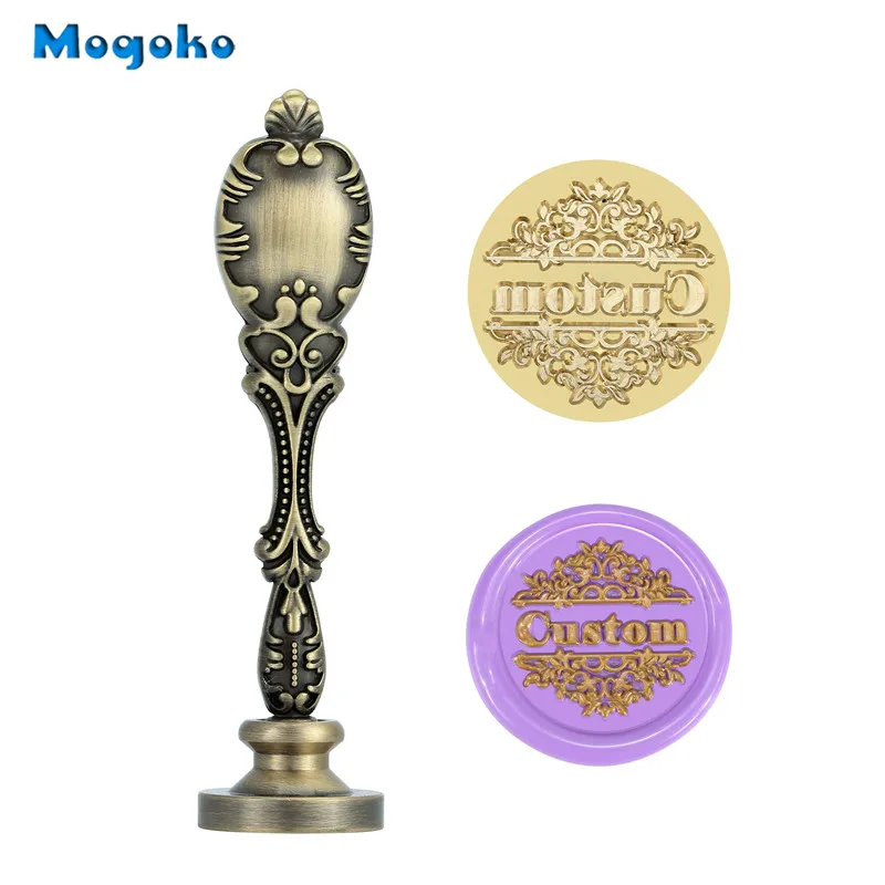 Mogoko новейшая индивидуальная латунная восковая печатка печать с