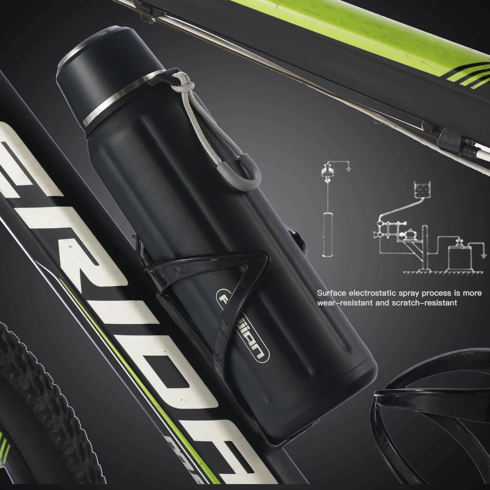 FEIJIAN 600 мл Термос бутылка с двойной стенкой вакуумной изоляцией для воды кружка