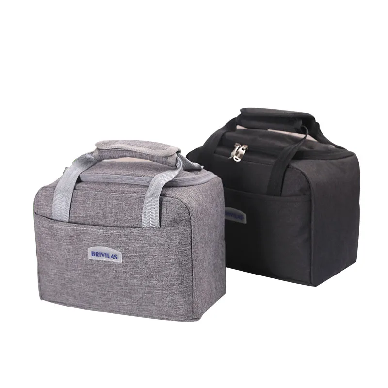 Сумка для ланча водонепроницаемая Термосумка ткань Оксфорд переносная