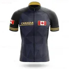 2020 Канада Велоспорт одежда новая летняя велосипедная Джерси с коротким рукавом Ropa Мужская велосипедная Велоспорт Джерси Открытый Дорожный Спорт Топ