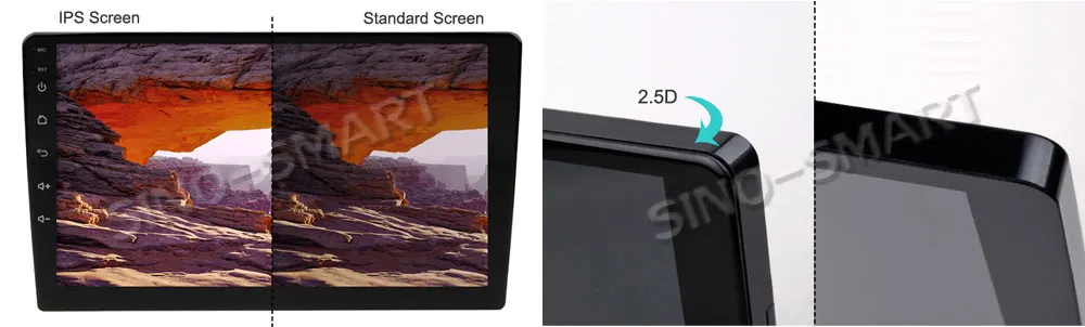 Sinosmart ips/QLED Экран 4/8 Core Процессор 2/4G Оперативная память Android 8,1 автомобильный навигатор gps плеер для peugeot 301 2013