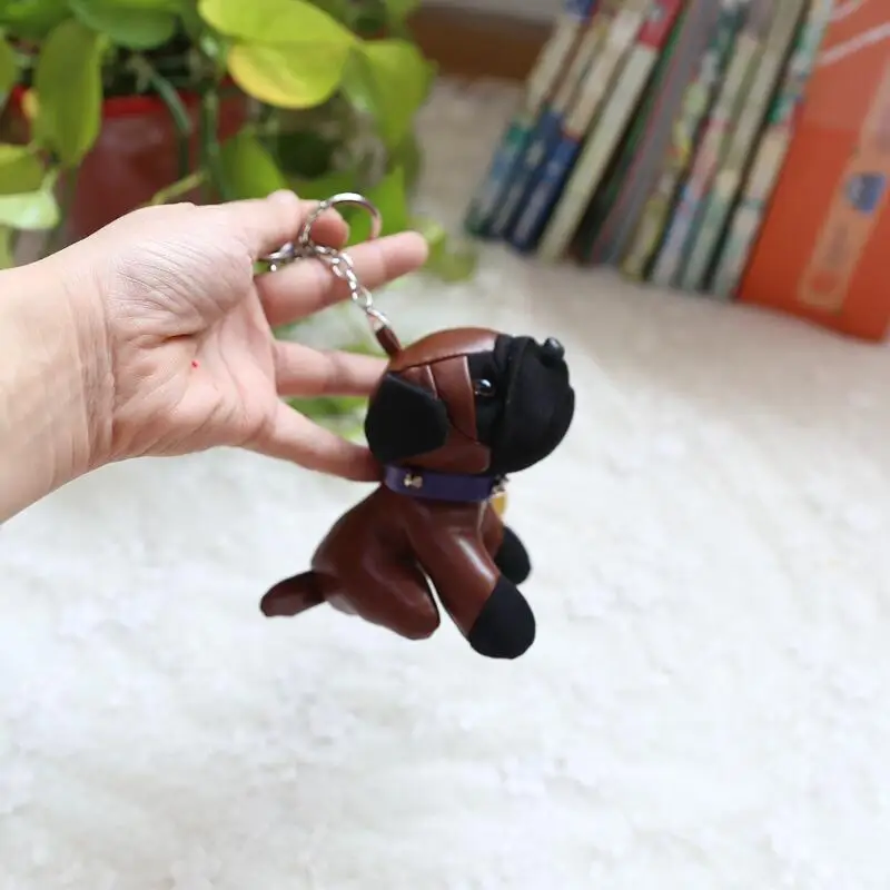 Цепочка для ключей с собакой из искусственной кожи китайский шэр пей брелки