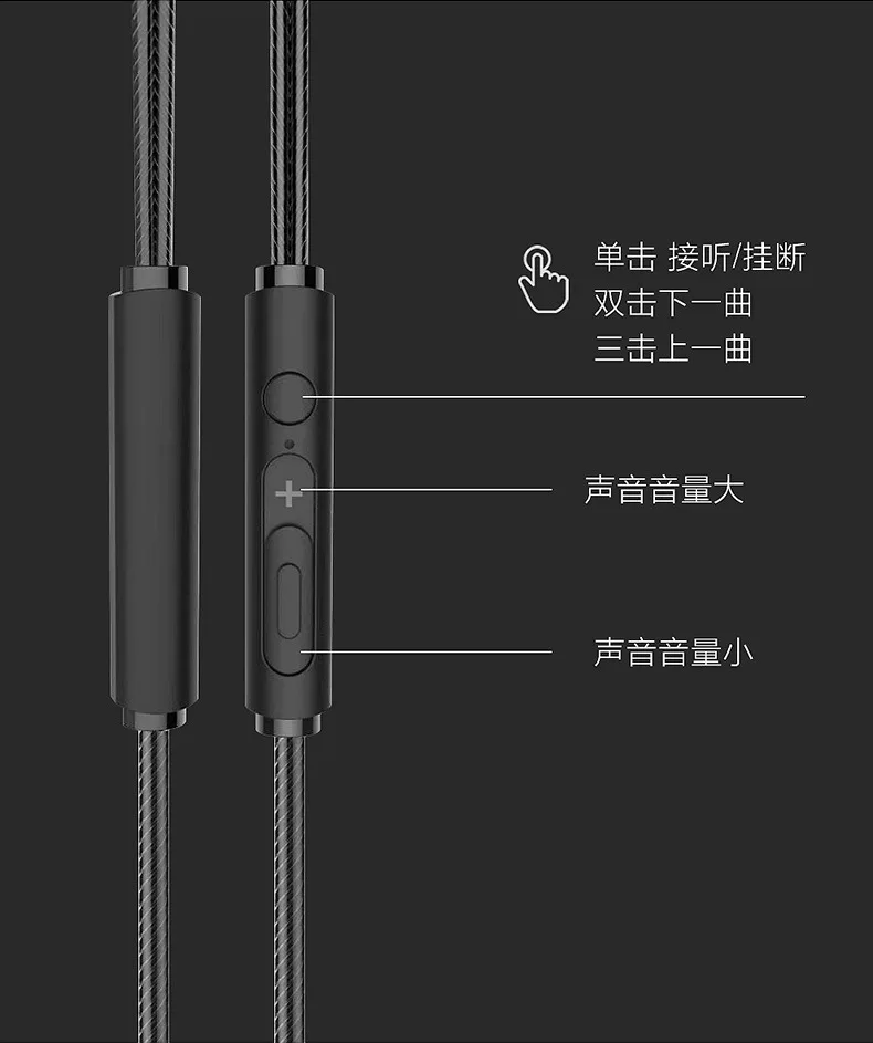 Наушники-вкладыши с тяжелыми басами играем в виде курицы K song для Apple Huawei Xiaomi