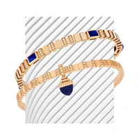 godki trendy punk link saudi arabia bangle ring set jewelry sets for women wedding engagement brincos para as mulheres 2019