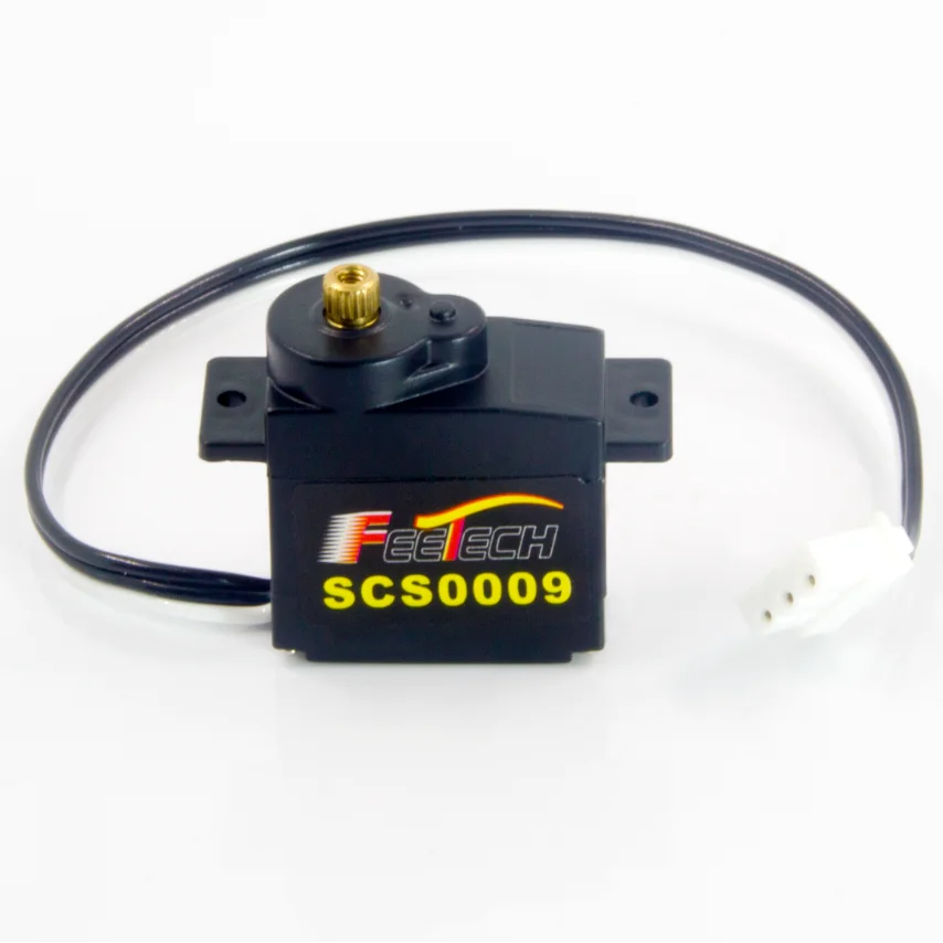 4 шт. Feetech SCS009 2 5 кг Micro Servo 9g c металлическими Шестерни для радиоуправляемого
