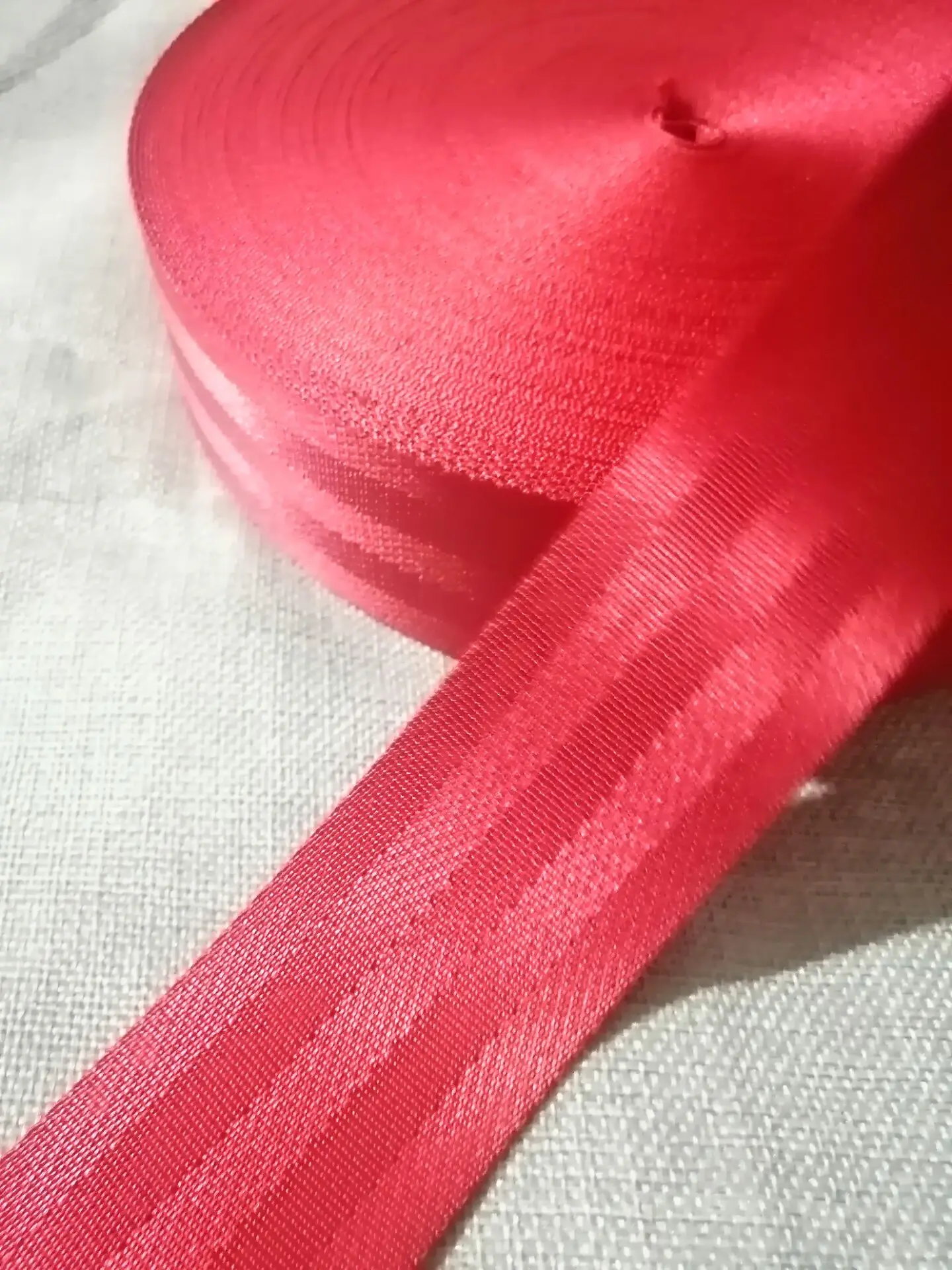 2&quot 3M-20M DIY Red car seat belt webbing modified standard certified child safety accessories Outdoor Backpack Part | Дом и сад