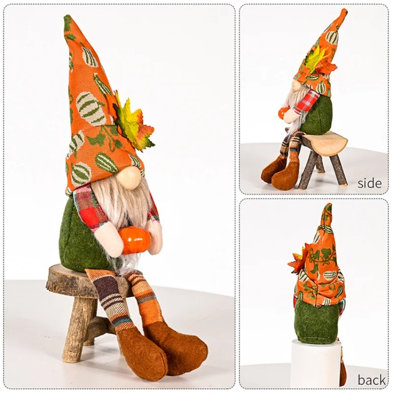 Новый День благодарения фестиваль сбора урожая Безликие куклы гном карликовая