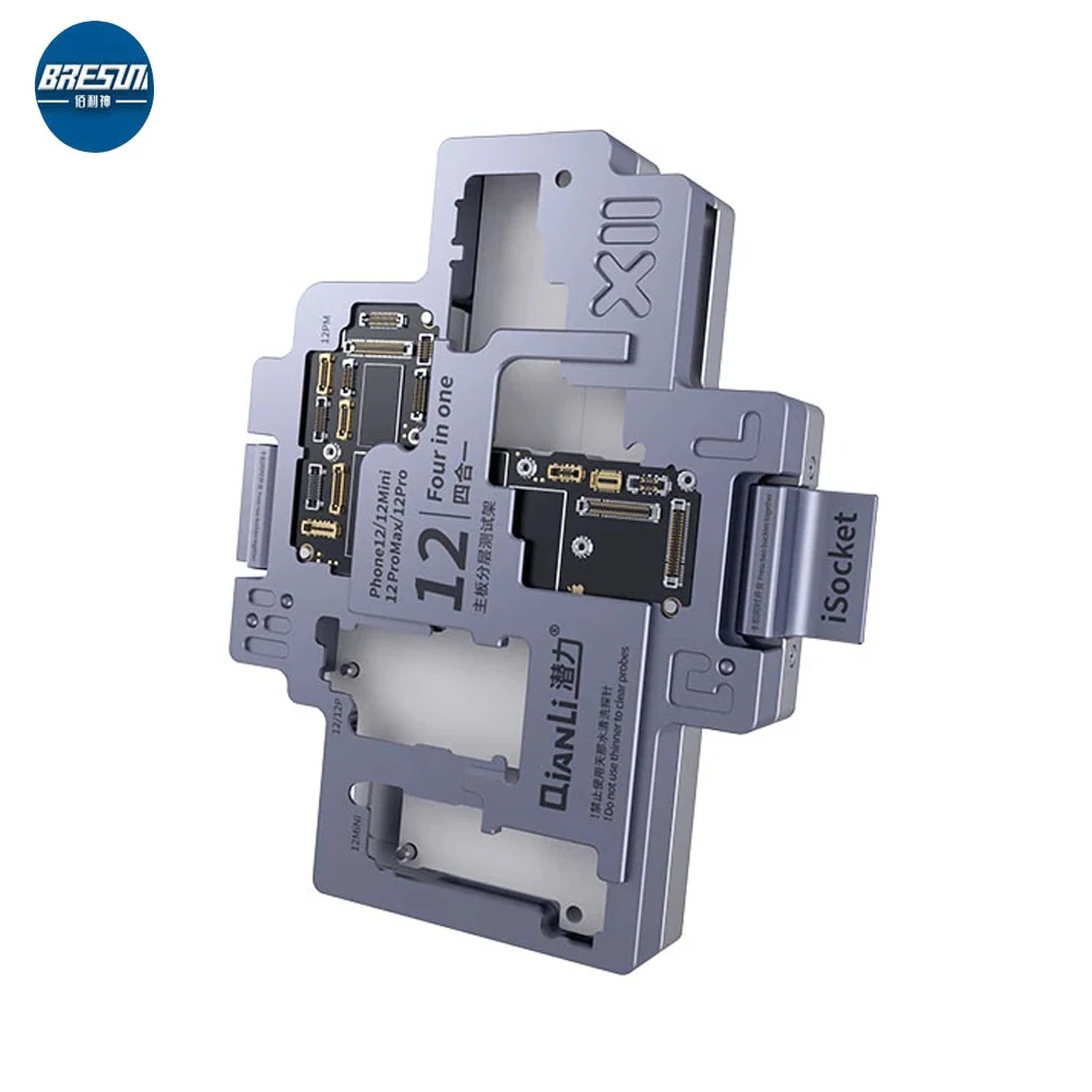 

Qianli Isocket 4 в 1 Материнская плата многослойная тестовая Рамка для Iphone 12 12pro Max 12 мини системная плата тестовое приспособление Инструменты для р...