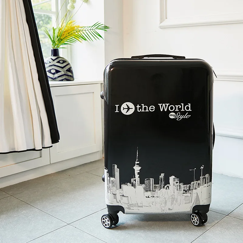 20'' Carry On Rolling Bag For Kids Wheels Boarding Box 24 In