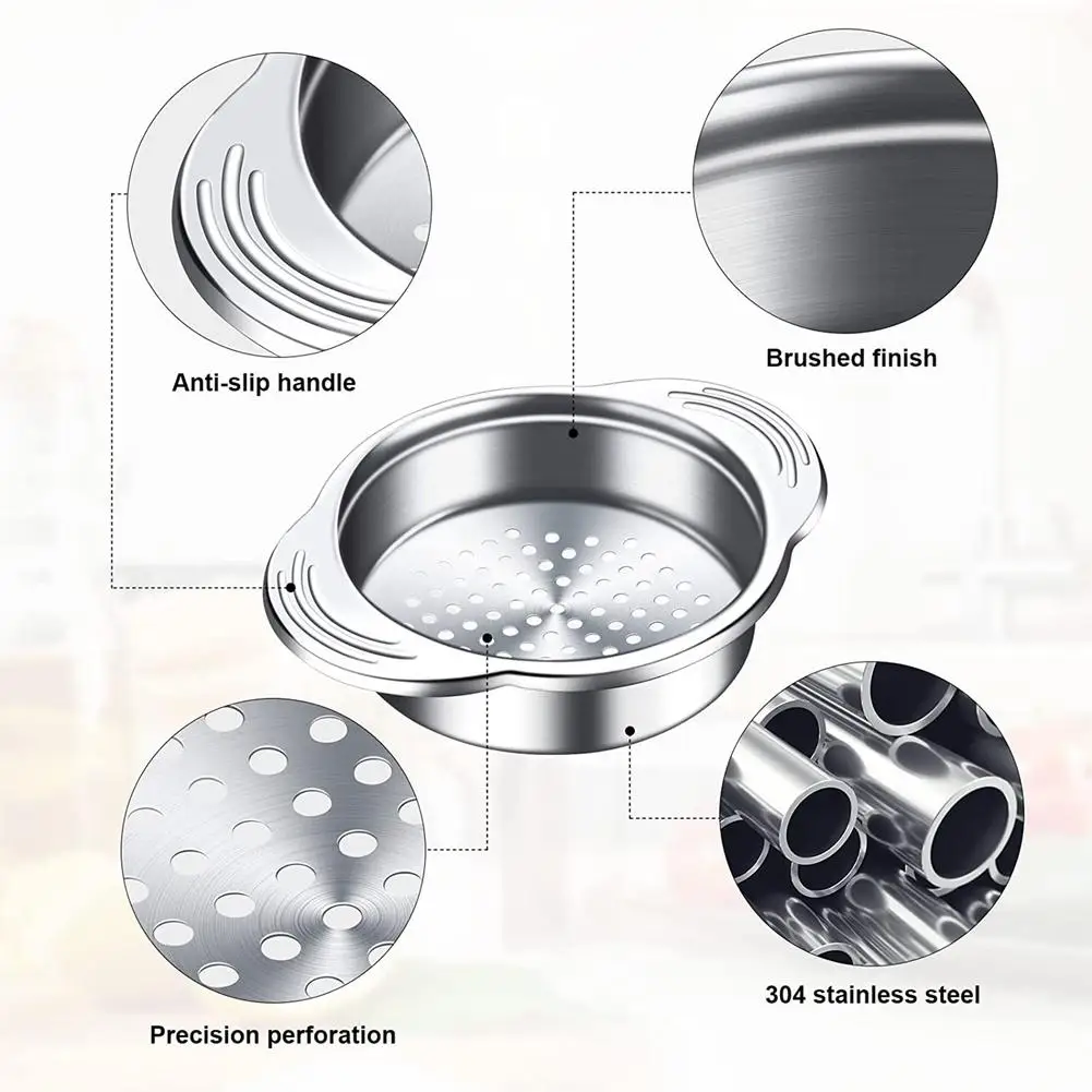 Ситечко для тунца ситечко из пищевой нержавеющей стали консервный дуршлаг еды |