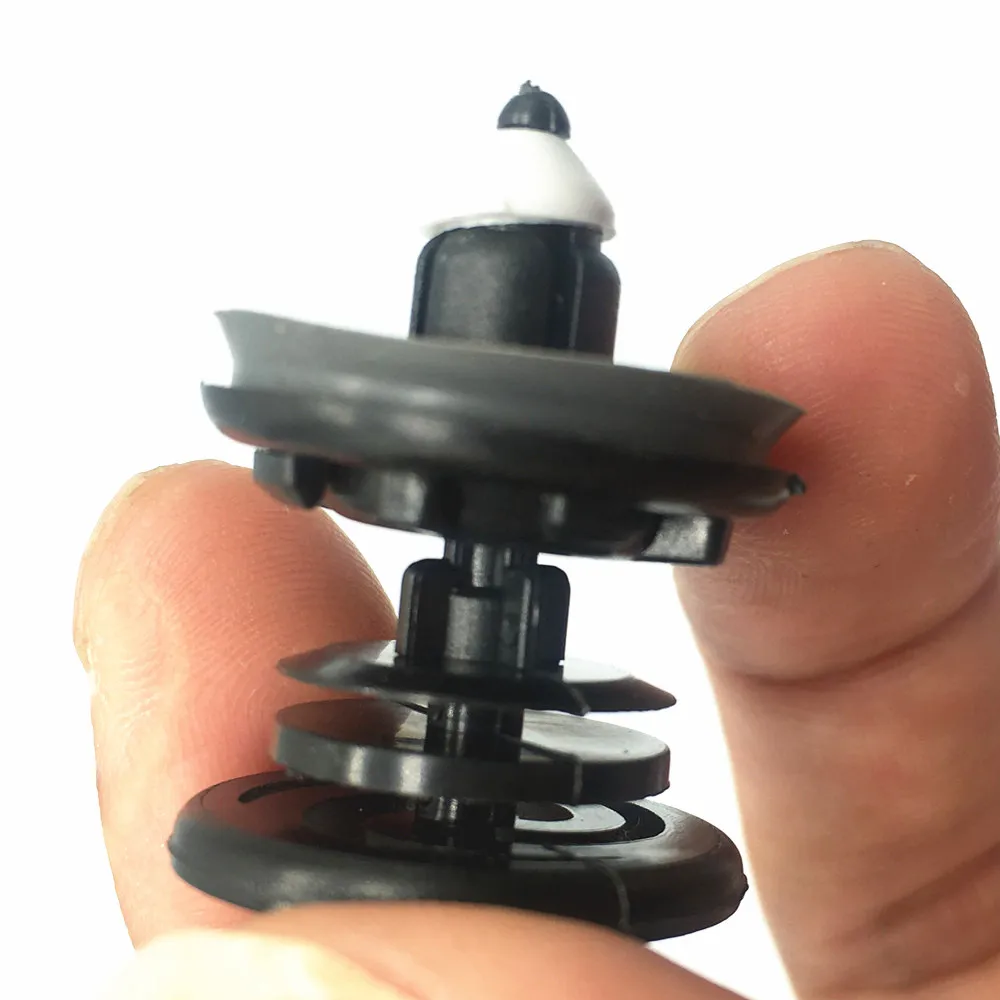 10 шт. зажимы отделки дверной панели автомобиля пластиковые заклепки карты для