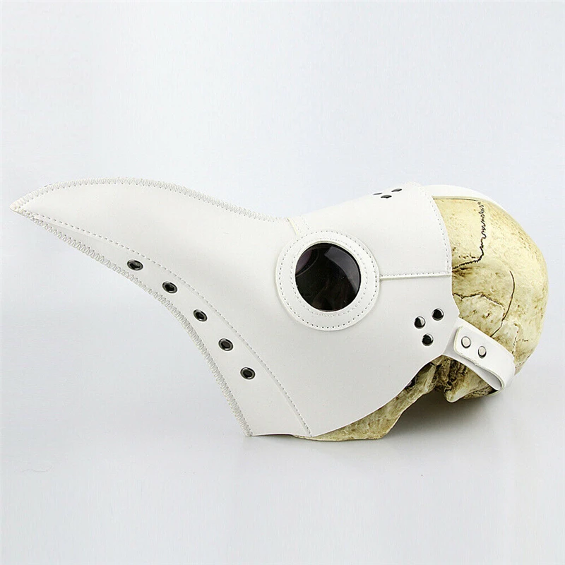 Steampunk Plague Doctor Mask Bird Beak Halloween Props Cosplay Punk Gothic Masks Classical Elegant Masquerade Mouth | Дом и сад