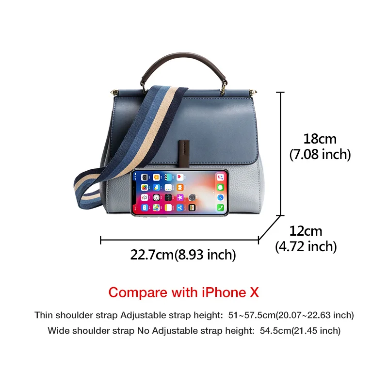 foxer genuine leather women handbag office women commuter tote lady shoulder bag large capacity crossbody purse bags free global shipping