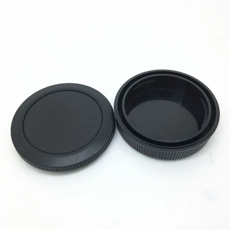 

Front Camera Body Cover + Rear Lens Dust Cap RFFor C-anon EOS R RP EOSR Camera RF Mount Lenses Replace R-F-5