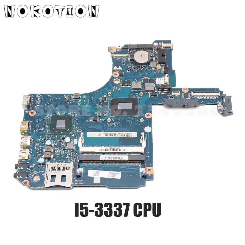 NOKOTION H000056020 материнская плата для Toshiba Satellite P55 P55-A5200 Материнская ноутбука I5-3337U cpu