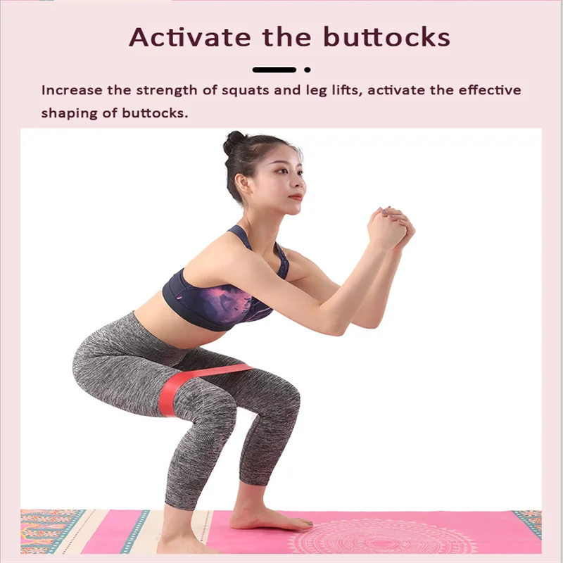 Эластичные эластичные повязки для фитнеса растягивающиеся латексные ленты