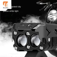 motorcycle spotlight accent light with lens street lamp tangent far and near light integrated bright modified led flash light