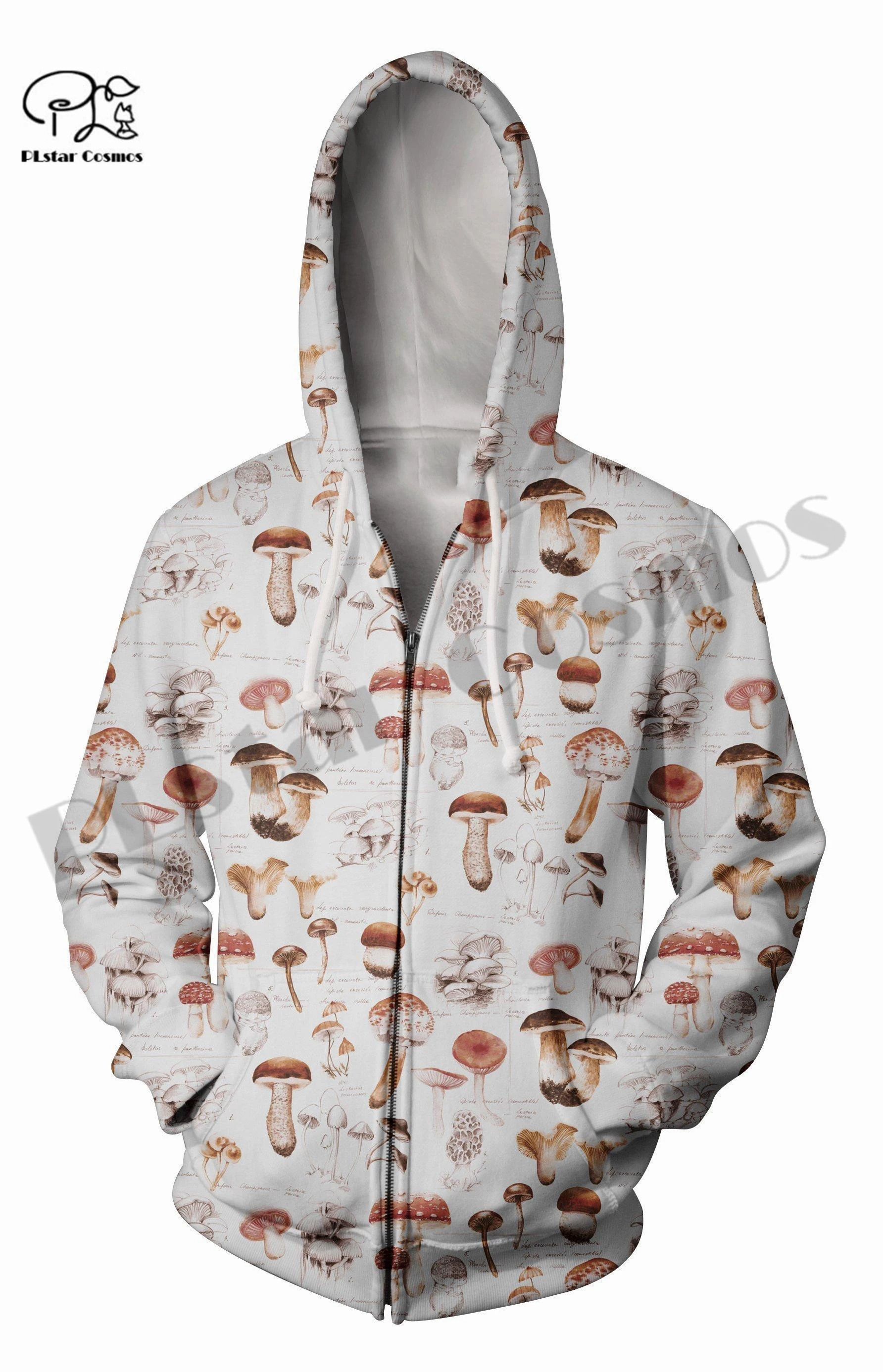 

PLstarCosmos 3DPrint Newest Mushroom Art Unique Harajuku Streetwear Funny Casual Unisex Pullover Hoodies/Sweatshirt/Zip Style-29