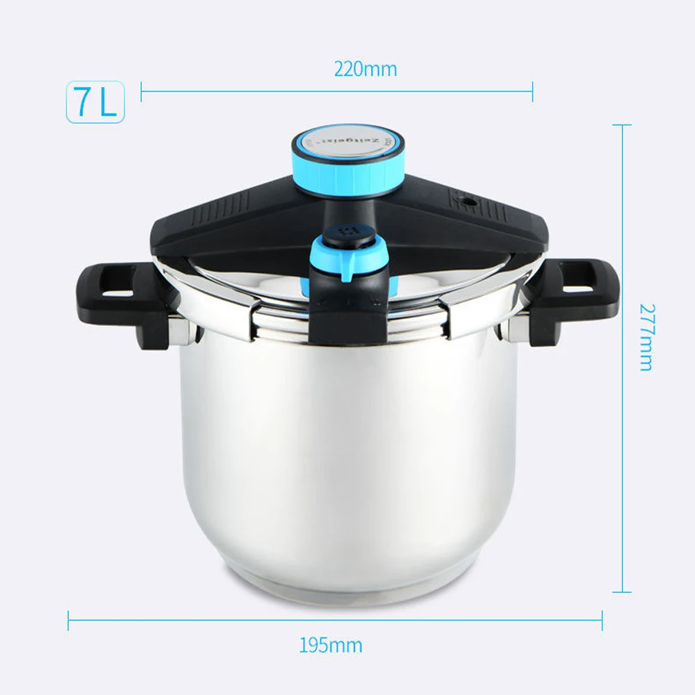 Скороварка Взрывозащищенная из нержавеющей стали 304 кастрюля для супа и тушения