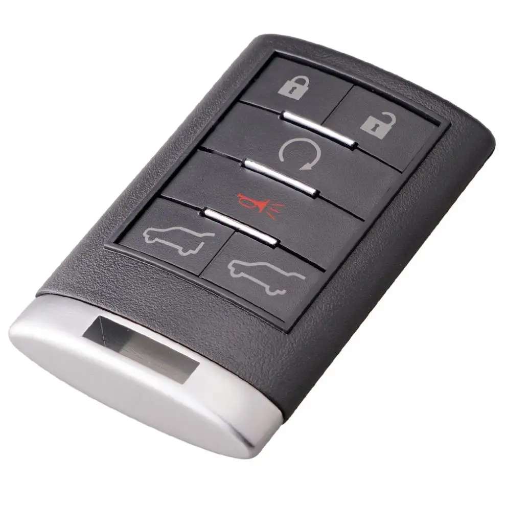 

315Mhz 6 Buttons Keyless Entry Remote Key Fob Car Key OUC6000066 Fit for Cadillac / Escalade