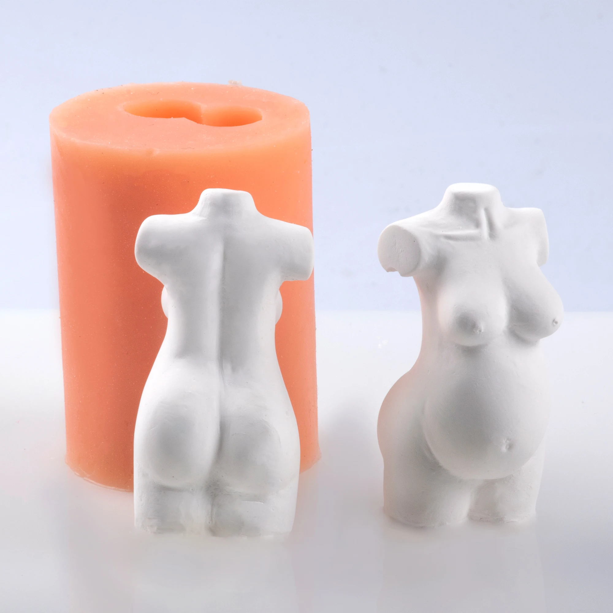 3D Мини силиконовая форма для торса мужчин и женщин сексуальная женская тела без