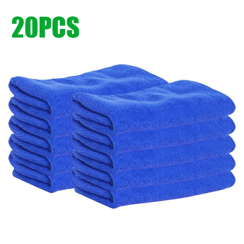 

Rag Car Cleaning Towel Microfiber Reusable Replacement Accessory Tool Waxing Set
