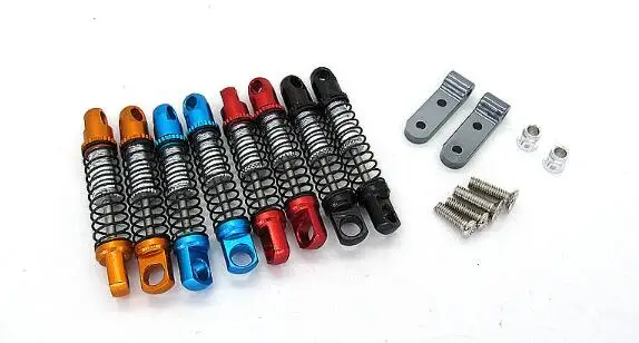 WPL D12 RC Car spare parts Upgrading part refitting part metal shock absorber rear axle spring shock absorber