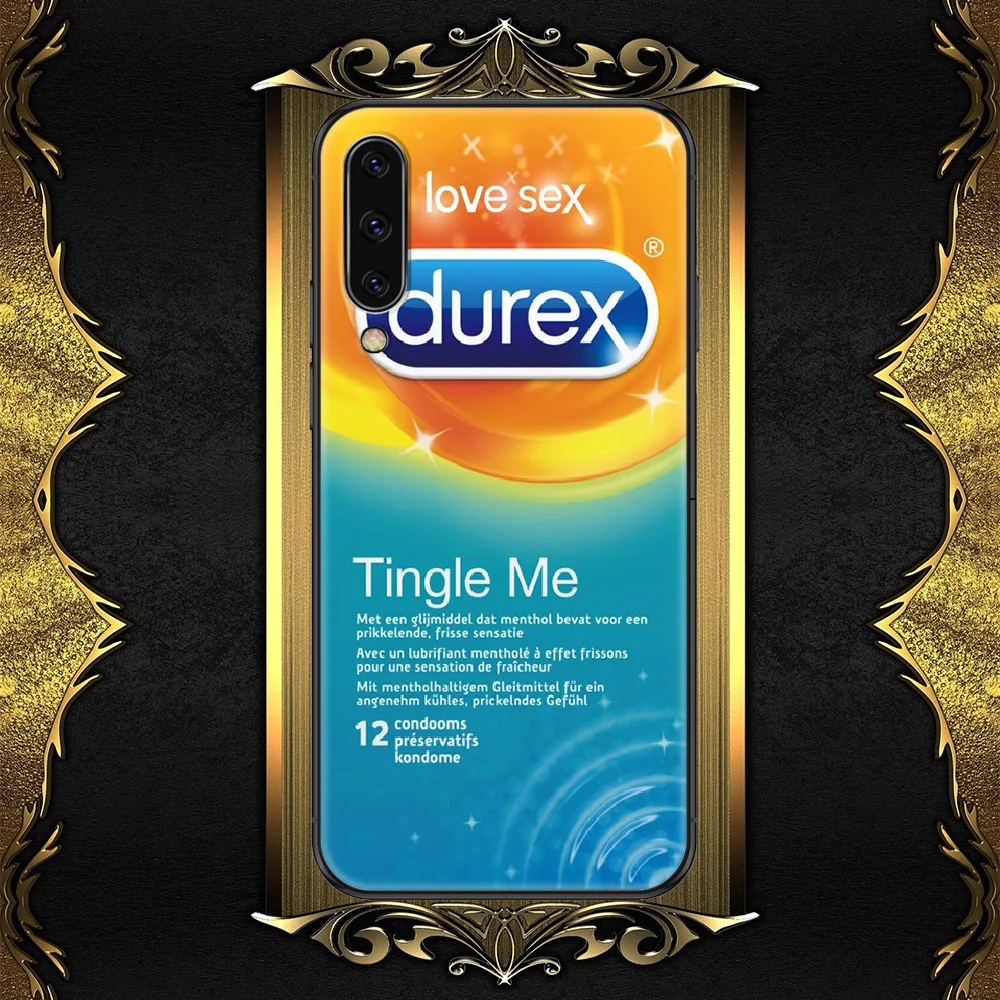 

Art Sexy Design Durexes-compatible Phone case For Samsung Galaxy A 3 5 7 8 10 20 21 30 40 50 51 70 71 E S 2016 2018 4G black art