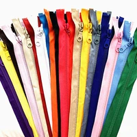 20 pcs 5 25 70cm detachable plastic zipper for sewing suits