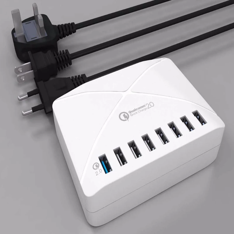 Быстрое зарядное устройство USB А адаптер питания розетка для смартфона планшета
