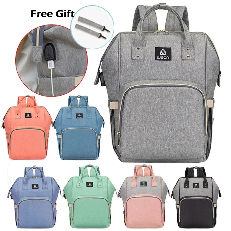 Сумка для подгузников на детскую коляску с USB разъемом|Сумки подгузников| |