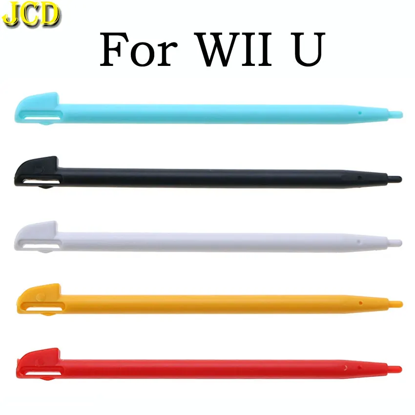 

JCD 1PCS Mobile Touch Pen Touchscreen Pencil For WIIU Slots Hard Plastic Stylus Pen For Nintend Wii U Game Console