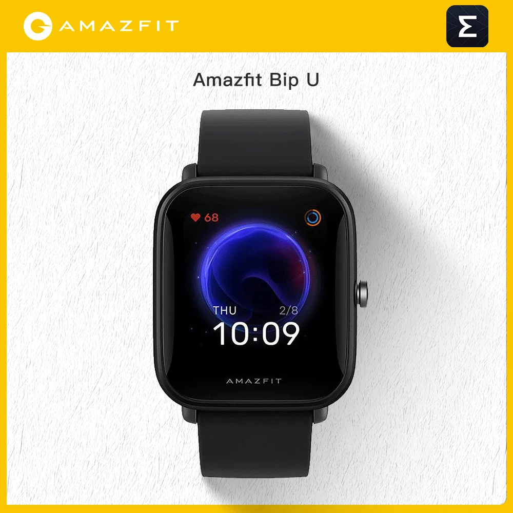 New Original Amazfit Bip U Smartwatch 5ATM Water Resistant Color Display Sport Tracking Smart Watch For Ios Android Phone