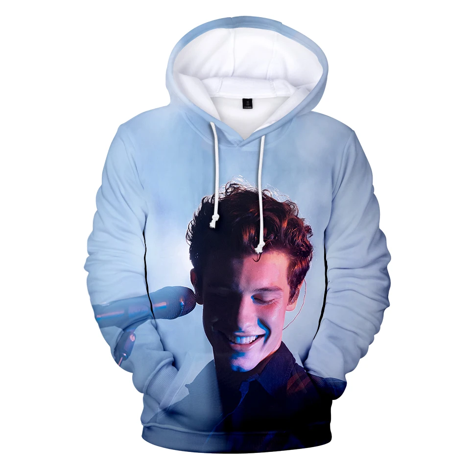 

Personality Shawn Mendes 3D Hoodies Men Women Hot Autumn Fashion Handsome Men's Hoodie Shawn Mendes Casual Tops Sweatshirts
