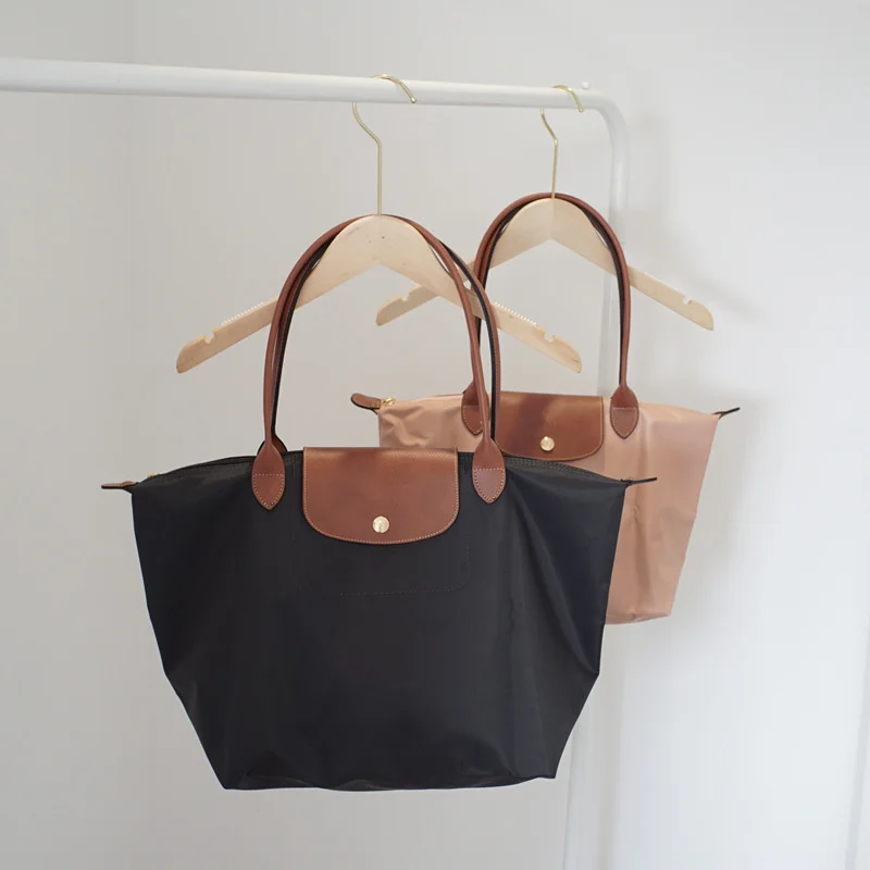 

Longxiang dumpling bag commuting large capacity portable one shoulder Mommy bag classic shopping bag women's bag tote bag