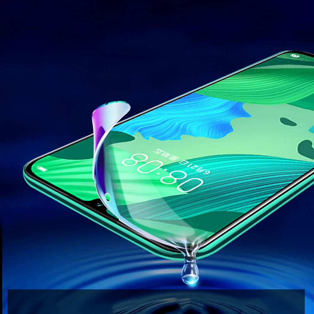 Гидрогелевая Защитная пленка для экрана Huawei Y6P Y5P Y9A Honor 9S Honor9S 2020 защитная