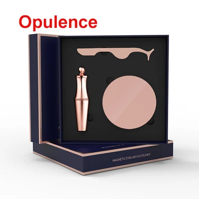 Gift box-Opulence Магнитные ресницы, магнитные жидкие подводки для глаз и магнитные накладные ресницы и пинцет, набор магнитных подводок для глаз и длинных накладных ресниц - Цвет: Gift box-Opulence