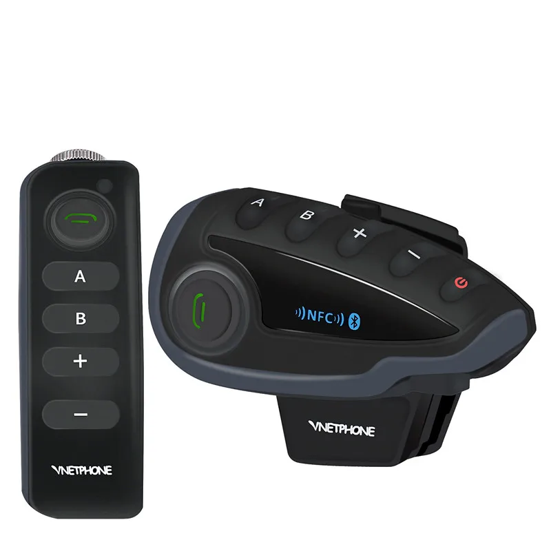 

Bluetooth-Интерком V8 Pro с поддержкой NFC и FM-радио