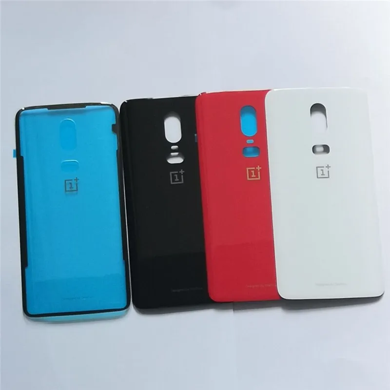 Стеклянная задняя крышка Oneplus6 для Oneplus 6 One plus ремонта Сменный Чехол аккумулятора +