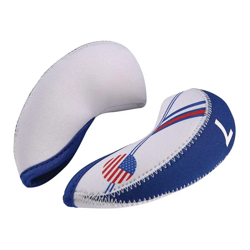 

10pcs/set Golf Club Putter Iron Head Cover Neoprene Headcover Case Protector Holder Golf Putter Leisure Sports Accessory