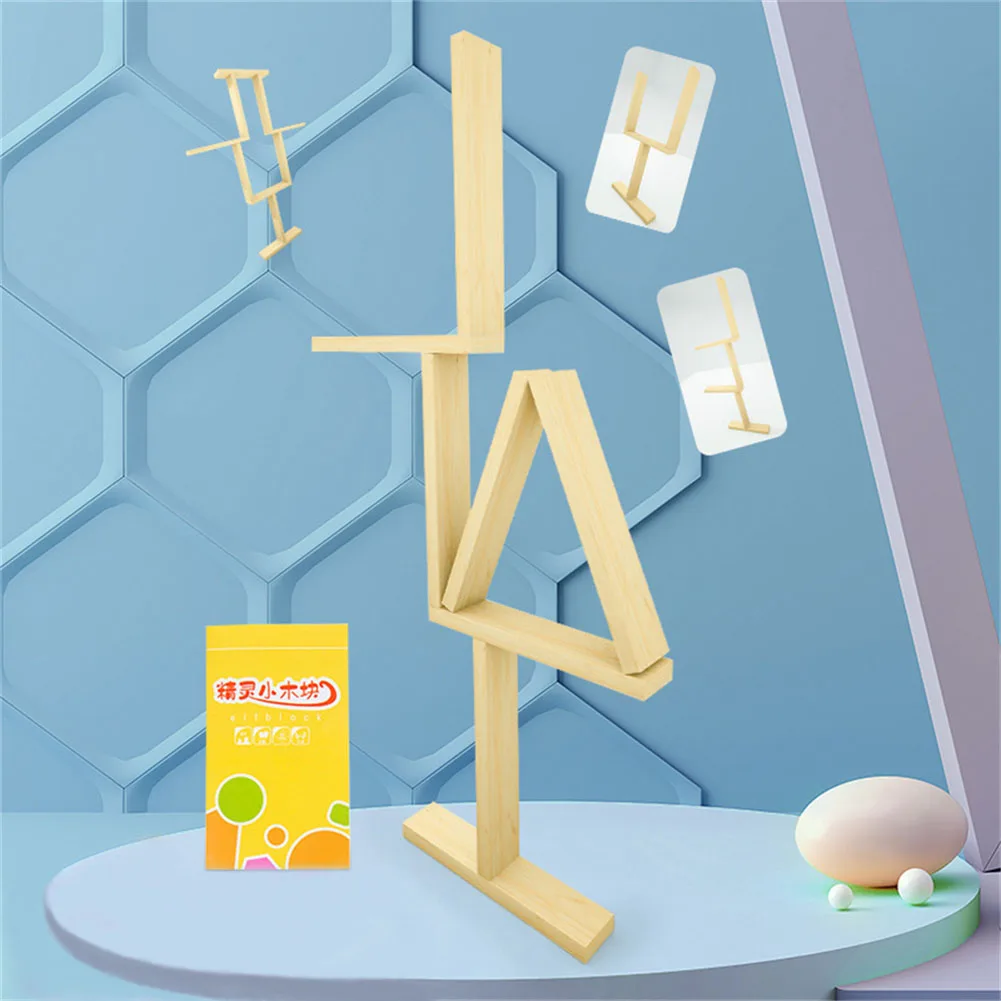 

Early Childhood Education Enlightenment Wizard Balance Building Blocks Creative Jenga Unisex Educational Toys 3-6 Years Old