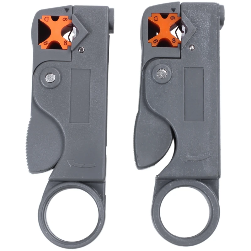 2x New Coaxial Cable Stripper Coax Stripping Tool RG59 RG58 RG6 | Инструменты