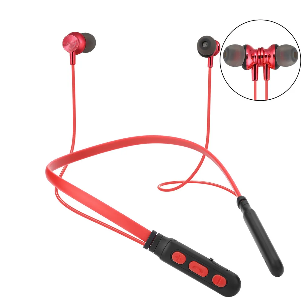 M8 Беспроводные наушники спортивные с микрофоном Bluetooth для шейного ремешка Handfree