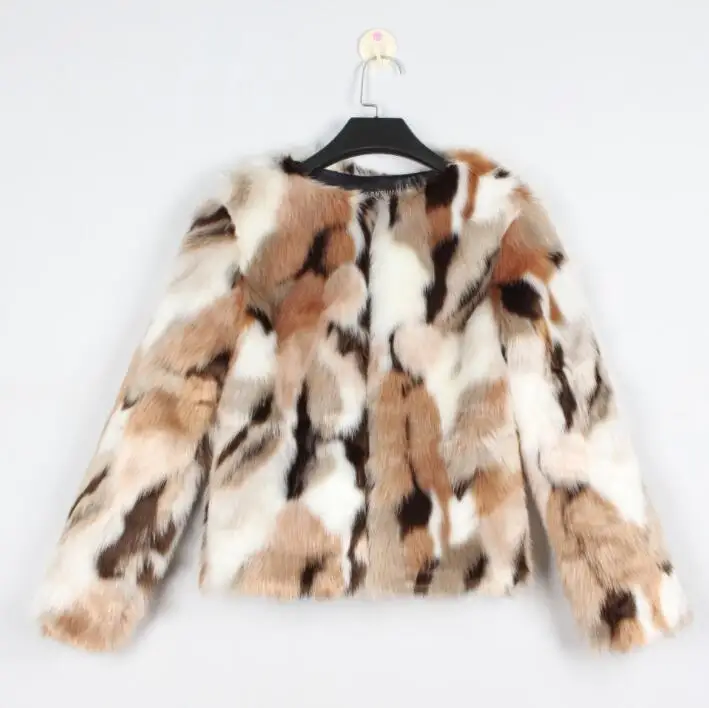 Женская кожаная куртка из искусственной норки индивидуальное кожаное пальто